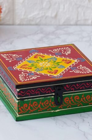 Wooden rajasthan jewellery box